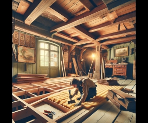 Ocieplenie Podłogi W Starym Domu Drewnianym