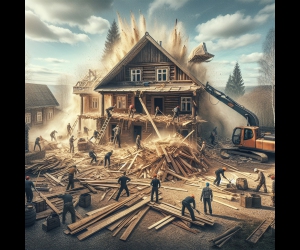 Rozbiórka Domu Drewnianego Koszt